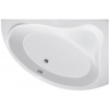 Aqualine Orava rohová vaňa 148x90 cm pravostranné biela G1591