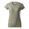 Tričko dámske MALFINI® Basic 134 svetlá khaki veľ. 2XL