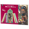 Miniatúrny Bookshelf Domček STAROVEKÁ KNIŽNICA Svetlo LED UROB SI SÁM