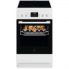 Sklokeramický sporák Electrolux LKR540267W biely