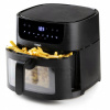DOMO DO543FR Beztuková fritéza AIRFRYER 1800W 8l ČIERNA 541D277