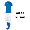 Futbalová sada Joma Academy s krátkym rukávom pre mužstvo, od 12 kusov, modrá / biela počet ks v sade: 12 hráčskych setov