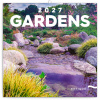 NOTIQUE Poznámkový kalendár Záhrady 2027, 30 x 30 cm