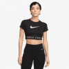 Nike Pro Women Dri-FIT Short Sleeve Top | 0198484883766 | Čierna | S