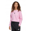 Detská mikina adidas ružová farba, vzorovaná, JW7541 170