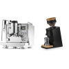 Rocket Espresso R NINE ONE + Eureka Mignon Single Dose, Black & Oak