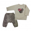 Dojčenské tepláčky a mikinka Koala Panther girl - 62 (3-6m)