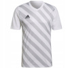 Dres adidas ENTRADA 22 GFX HF0129 bílá team light šedá