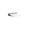 BEMETA | Sprchové sedátko 46,2x12 cm čierne/biele | 347125010