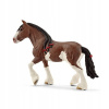 Schleich 13809 FARM WORLD Figúrka kobyly z Clydesdale pre deti od 3 rokov
