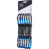 Climbing Technology Lime SET NY PRO 17 cm - pack of 6 anthracite/electricblue