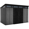 Keter PENT Signature VERTICAL domek 11x7 - šedý