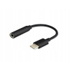 Audio adaptér Elmak Savio USB-C - jack AK-35B