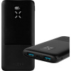 Power banka 2x USB-A / 1x USB-C / 1x MicroUSB, Fixed, 20W PD 10000 mAh výkonný