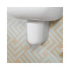 VILLEROY & BOCH O.novo polostĺp pre umývadlo, biela alpská, 52660001