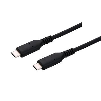 C-TECH kabel USB 4.0, Type-C (CM/CM), PD 100W, 40Gbps, 1m, černý CB-USB4-1B