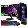 HERNÝ SET I7 32GB RTX 4060 8GB + MONITOR 27