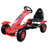 GIGA šlapacia motokára Gokart F618 červená (Nafukovacie kolesá)