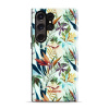 Odolný obal Mobiwear Elite Pro - Samsung Galaxy S23 Ultra - E071E Flóra (Odolné pouzdro, obal kryt Mobiwear Elite Pro - maximální ochrana mobilu, zesílené hrany, přesné výřezy, pohodlné držení, odolná