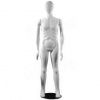 Figurína, manekýna pánska FLEXIBLE, abstrakt, biela, plast