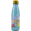 Hliníková fľaša Peppa Pig Core so skrutkovacím uzáverom 600 ml