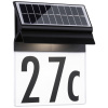 Paulmann 94694 Solar Housenumber solárne osvetlenie čísla domu En.trieda 2021: G (A - G) teplá biela čierna; 94694