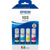 Epson inkoustová náplň 103/ T00S64A/ EcoTank/ L1x10/ L315x/ L325x/ L3x6x/ L5190/ 4-colour Multipack