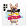 Flip pouzdro iSaprio - Samsung Galaxy S24 Ultra s vlastním motivem a kapsičkami na karty (Flip knížkové pouzdro, kryt, obal iSaprio - Samsung Galaxy S24 Ultra s vlastním potiskem, 360° ochrana telefon