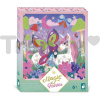 Midi kreatívna sada Penové nálepky a svietiaci piesok Magické víly Foam Stickers and Phospho Sand Magic Fairies Atelier Janod 5 obrázkov od 6 rokov J0