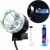 SADA SOLDERMASKA MODRÁ PRE DOSKY PLOŠNÝCH SPOJOV PVC UV LAMPA