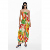 Dámský overal DESIGUAL 25SWMW03 1001 SWIM BAHAMAS JAMPSUIT 1001 WHITE velikost S