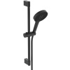 Ideal Standard IdealRain Solos - Sprchová súprava 600 mm, čierna matná A7897XG