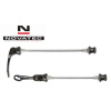Rýchloupinák NOVATEC predný+zadný RU do kolesa 100/135 mm