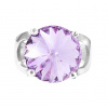 Prsteň so Swarovski Elements Rivoli Violet 12 mm