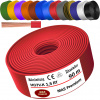 MAS-Premium 90 m žilový kábel H07 V-K RT 1x1,5 mm² červený jednožilový flexibilný