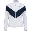 Dámske mikiny Head Club 22 Jacket W - white/dark blue - Biely (M)