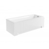 Predný panel k vani Besco UNI Ryfle White Shea, Modern, Optima, Aria, Aria Plus, Majka Nova, Bona