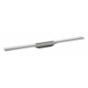 Hansgrohe RainDrain Flex Lineárny sprchový žľab s roštom z nehrdzavejúcej ocele 900, do priestoru, skrátiteľný, kefovaná nerezová 56045800-HG