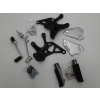 KAWASAKI Z900 Set predné upevnenie L+P komplet + opierky na nohy + páky