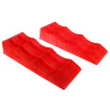 Nájazdové rampy pre auto MECHANIC CAR RAMP 5T, 2 ks, červená