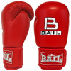 Boxerské rukavice BAIL PREDATOR, 10-12oz, Koža 12 oz - 20213 červená