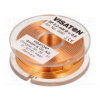 Tlmivka vzduchová cievka 2,2mH 2Ω Ø 43mm H 14mm Øjadra 0,6mm