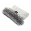 Emitex Rukávnik na kočík Luxury SOFT Light Gray