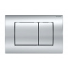 GEBERIT DELTA 30 ovládacie tlačítko dvojčinné, plast, chróm lesklý, 115.137.21.1