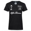 Alfa Romeo Racing dámske tričko official AR black F1 Team 2023