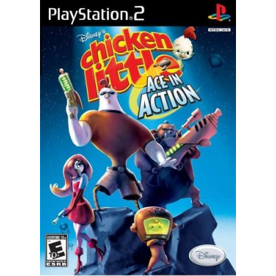 DISNEY CHICKEN LITTLE ACE IN ACTION Playstation 2