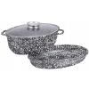 Pekáč - Keramika krehká 38cm s grilom a tlieskať krytom (Pekáč - Keramika krehká 38cm s grilom a tlieskať krytom)