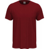 Unisex Classic-T - Crew neck Tričko STEDMAN, červená Bordeaux, 5XL