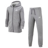 Nike Fleece Tracksuit Junior Boys Grey/White 13 rokov