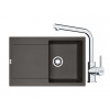 FRANKE SETG259ŠB fragranit drez 780x500 mm MRG 611 Šedá Bridlica+batéria FS 3230.031 Chróm FRA 114.0720.186